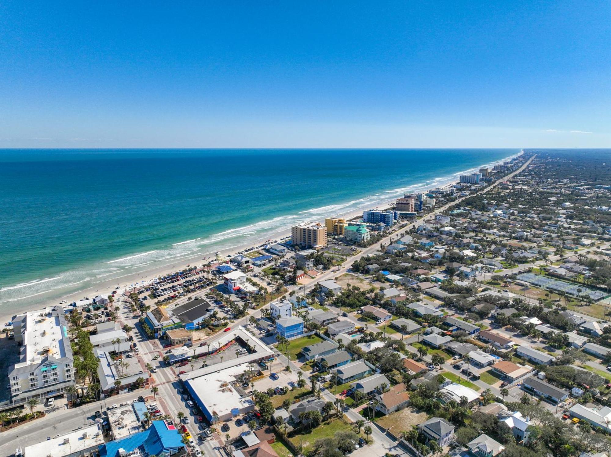 فيلا Oceanfront Balcony, Pool, Bbq, Steps To Flagler Ave نيو سميرنا بيتش المظهر الخارجي الصورة